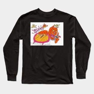 Slam Dunk Cat! Long Sleeve T-Shirt